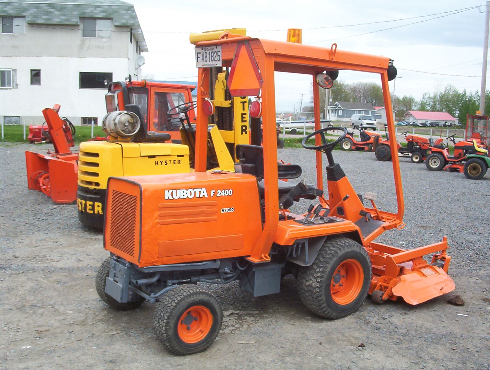 Kubota F2400, części, silnik